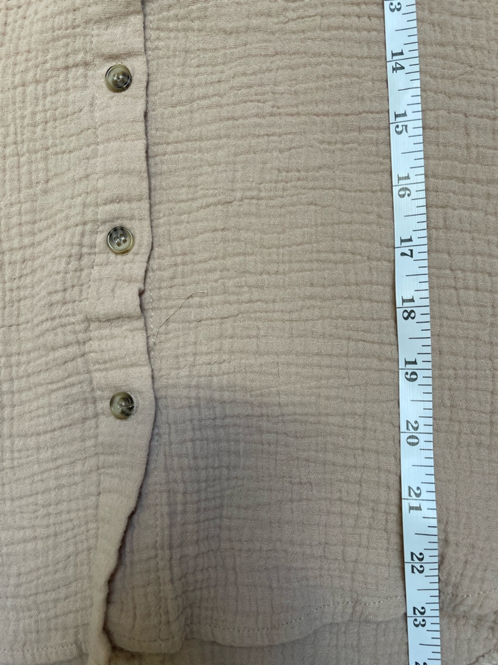 Textured Button Down - Picture 5 of 6